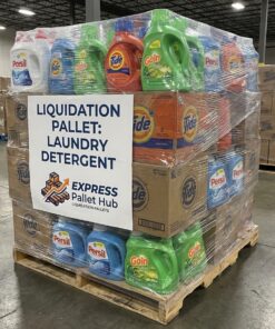 Laundry detergent pallets