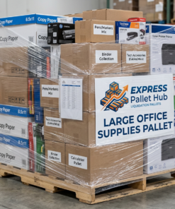 Office supplies pallets