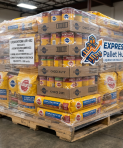 Pedigree dog foods pallets