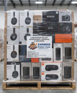 headphones, cameras, speakers