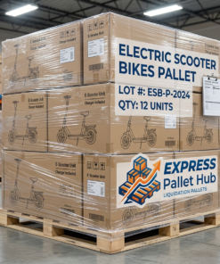 Electronic scooter bikes pallets