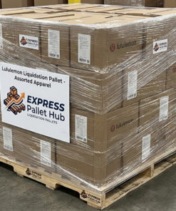 Lululemon clothing pallets